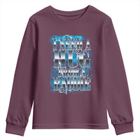 I Need A Hug from A Baddie Youth Sweatshirt Funny Flirty Meme