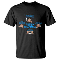 Autism Acceptance T Shirt Hand Neurodiversity SPED Teacher