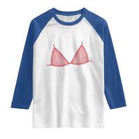Coastal Bikini Raglan Shirt Girls Trip Matching Beach Weekend
