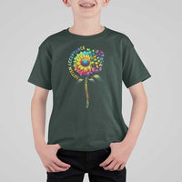 Autism Acceptance T Shirt For Kid Accept Understand Love Sunflower Puzzle