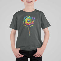 Autism Acceptance T Shirt For Kid Accept Understand Love Sunflower Puzzle