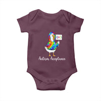 Autism Acceptance Baby Onesie Accept Understand Love Support Neurodivergent