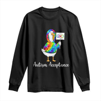 Autism Acceptance Long Sleeve Shirt Accept Understand Love Support Neurodivergent