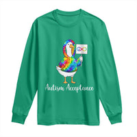 Autism Acceptance Long Sleeve Shirt Accept Understand Love Support Neurodivergent