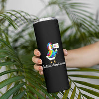 Autism Acceptance Skinny Tumbler Accept Understand Love Support Neurodivergent