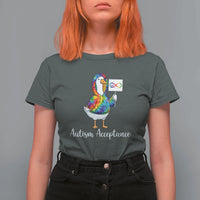 Autism Acceptance T Shirt For Women Accept Understand Love Support Neurodivergent