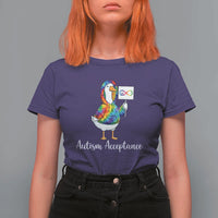 Autism Acceptance T Shirt For Women Accept Understand Love Support Neurodivergent