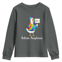 Autism Acceptance Youth Sweatshirt Accept Understand Love Support Neurodivergent