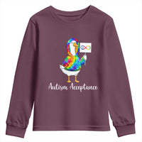 Autism Acceptance Youth Sweatshirt Accept Understand Love Support Neurodivergent