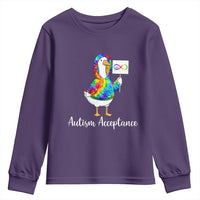 Autism Acceptance Youth Sweatshirt Accept Understand Love Support Neurodivergent