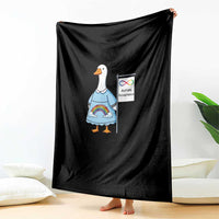 Autism Acceptance Throw Blanket Neurodivergent Awareness Silly Goose Support