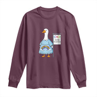 Autism Acceptance Long Sleeve Shirt Neurodivergent Awareness Silly Goose Support