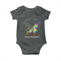 Autism Acceptance Baby Onesie In A World Where You Can Be Anything Be Kind Butterfly Puzzle
