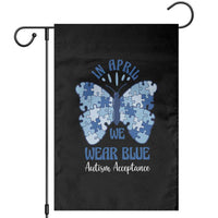 Autism Acceptance Garden Flag In April We Wear Blue Special Education Teacher