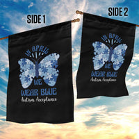 Autism Acceptance Garden Flag In April We Wear Blue Special Education Teacher