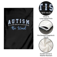 Autism Awareness Garden Flag Neurodivergent Pride Infinity Symbol Support