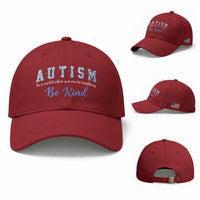 Autism Awareness Baseball Cap Neurodivergent Pride Infinity Symbol Support