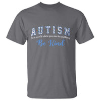 Autism Awareness T Shirt Neurodivergent Pride Infinity Symbol Support