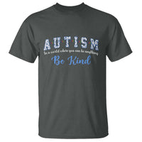 Autism Awareness T Shirt Neurodivergent Pride Infinity Symbol Support