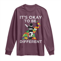 Autism Acceptance Long Sleeve Shirt It's Okay To Be Different