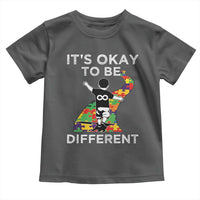 Autism Acceptance Toddler T Shirt It's Okay To Be Different