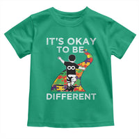 Autism Acceptance Toddler T Shirt It's Okay To Be Different