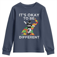 Autism Acceptance Youth Sweatshirt It's Okay To Be Different