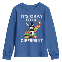 Autism Acceptance Youth Sweatshirt It's Okay To Be Different