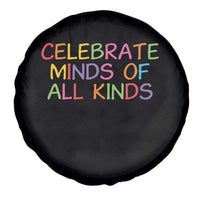 Autism Acceptance Spare Tire Cover Celebrate Minds of All Kinds