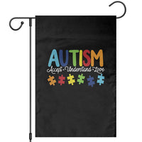 Autism Acceptance Garden Flag Accept Understand Love Special Education Teacher Gift