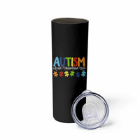 Autism Acceptance Skinny Tumbler Accept Understand Love Special Education Teacher Gift