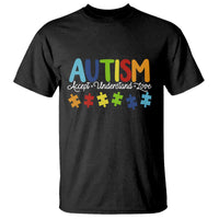 Autism Acceptance T Shirt Accept Understand Love Special Education Teacher Gift