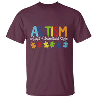 Autism Acceptance T Shirt Accept Understand Love Special Education Teacher Gift