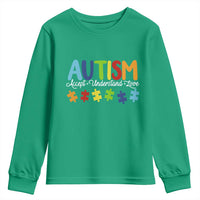 Autism Acceptance Youth Sweatshirt Accept Understand Love Special Education Teacher Gift