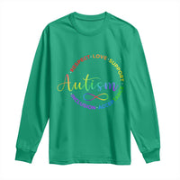 Autism Acceptance Long Sleeve Shirt Respect Love Support Autism Awareness Month