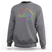 Autism Acceptance Sweatshirt Respect Love Support Autism Awareness Month