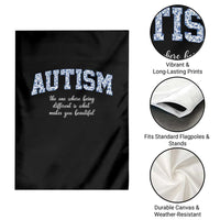 Autism Acceptance Garden Flag Autistic Acceptance Inspirational