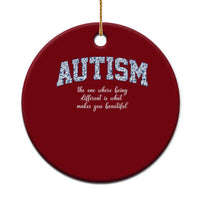 Autism Acceptance Ceramic Ornament Autistic Acceptance Inspirational