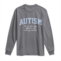 Autism Acceptance Long Sleeve Shirt Autistic Acceptance Inspirational