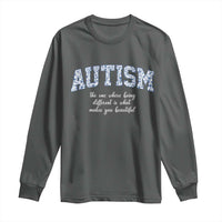 Autism Acceptance Long Sleeve Shirt Autistic Acceptance Inspirational