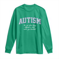 Autism Acceptance Long Sleeve Shirt Autistic Acceptance Inspirational