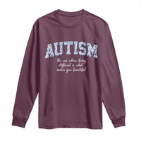 Autism Acceptance Long Sleeve Shirt Autistic Acceptance Inspirational