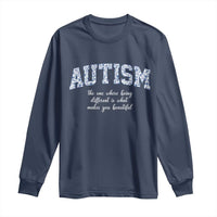 Autism Acceptance Long Sleeve Shirt Autistic Acceptance Inspirational