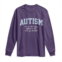 Autism Acceptance Long Sleeve Shirt Autistic Acceptance Inspirational