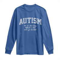 Autism Acceptance Long Sleeve Shirt Autistic Acceptance Inspirational