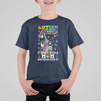 Autism Acceptance T Shirt For Kid Doesn't Come with a Manual Autism Mom