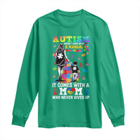 Autism Acceptance Long Sleeve Shirt Doesn't Come with a Manual Autism Mom