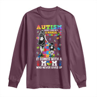 Autism Acceptance Long Sleeve Shirt Doesn't Come with a Manual Autism Mom