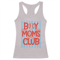 Boy Moms Club Racerback Tank Top Funny Motherhood Baseball Gift For Mom