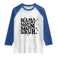 Mama Mommy Mom Bruh Raglan Shirt Funny Mom Life Mother’s Day Gift